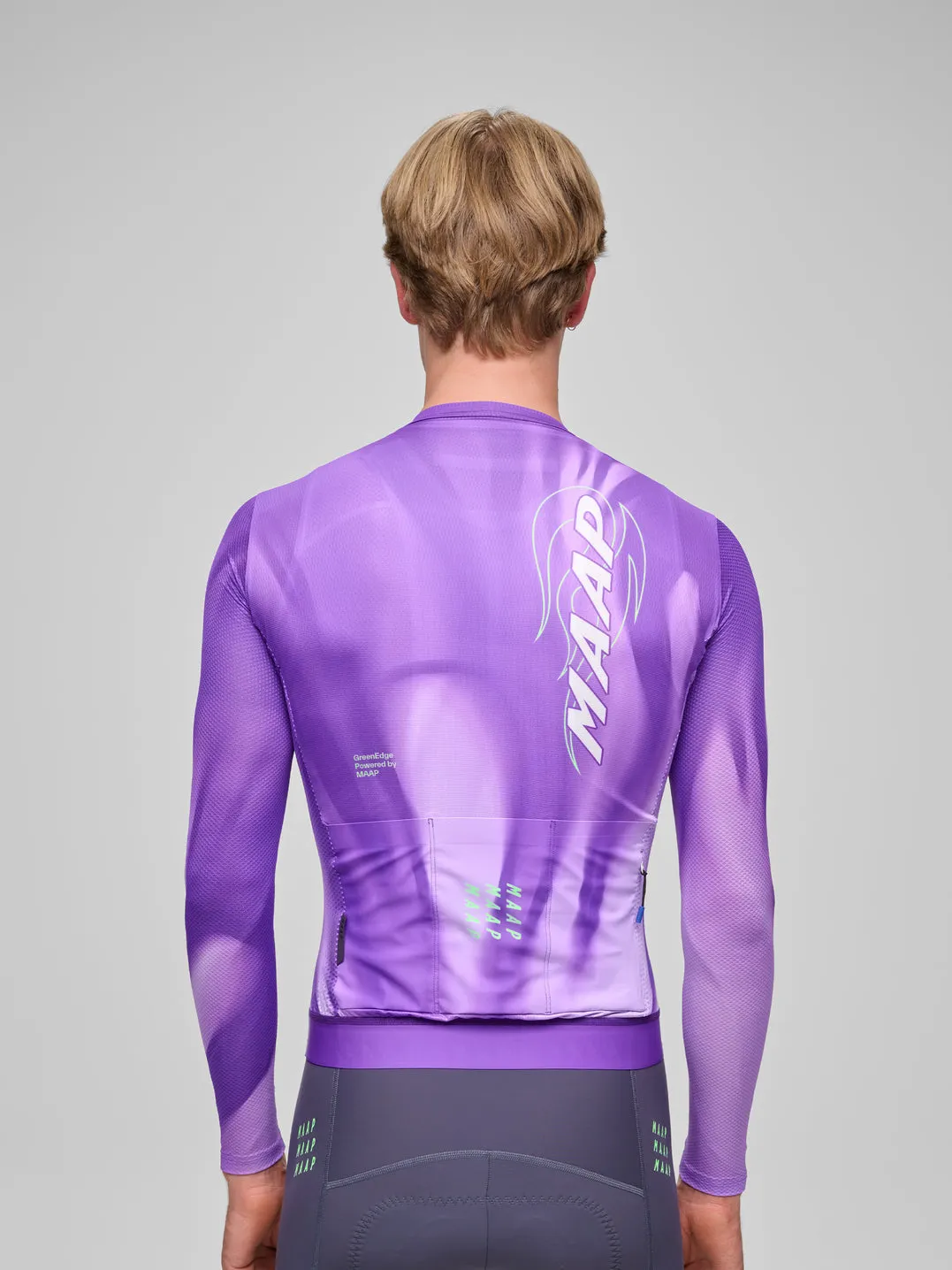 MAAP WorldTour 26 Pro Air LS Jersey 3.0 - Electric Purple - Image 6