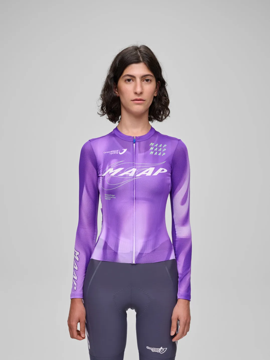 MAAP WorldTour 26 Pro Air Women LS Jersey 3.0 - Electric Purple - Image 2