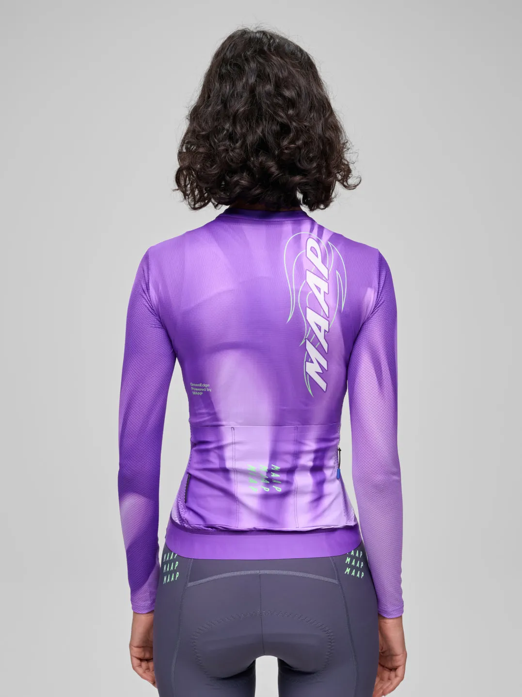 MAAP WorldTour 26 Pro Air Women LS Jersey 3.0 - Electric Purple - Image 4