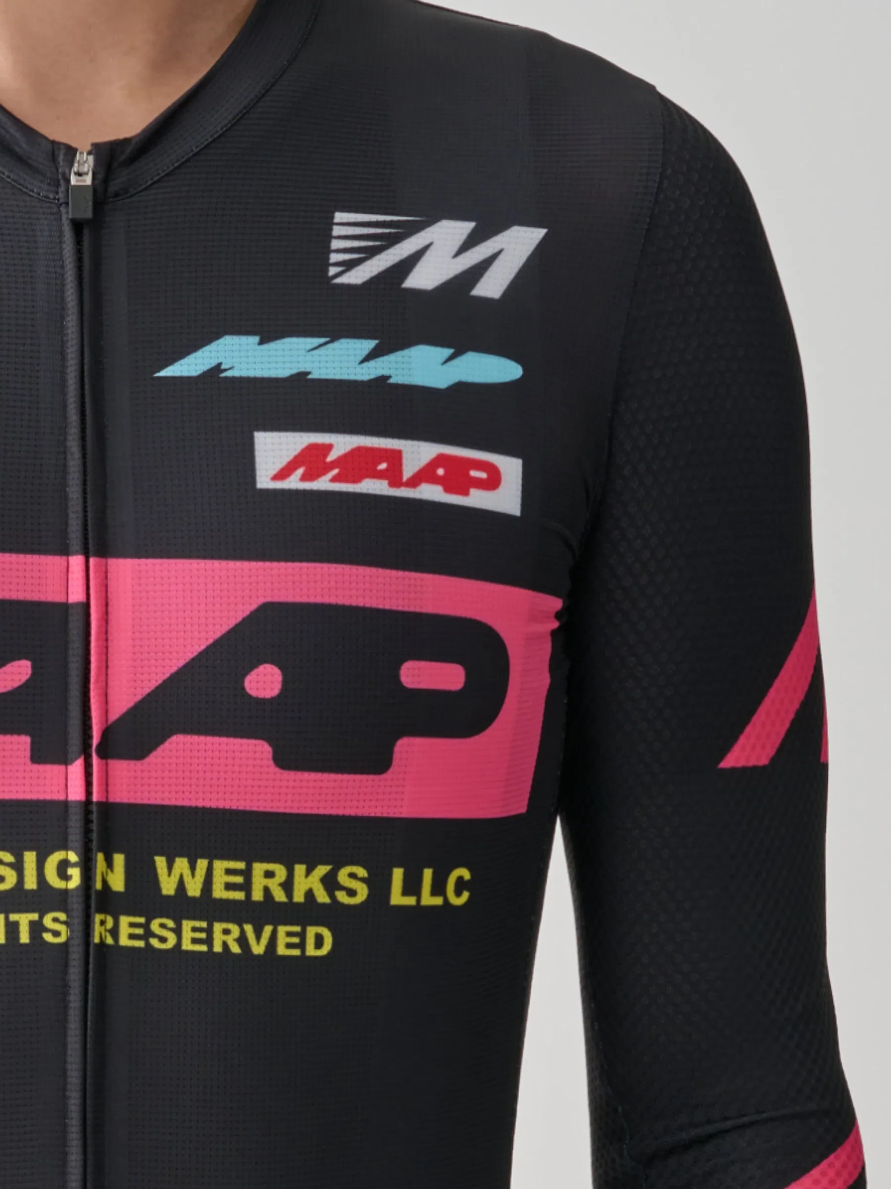 MAAP X BLEACH Pro Air LS Jersey - Black/Chrome - Image 5
