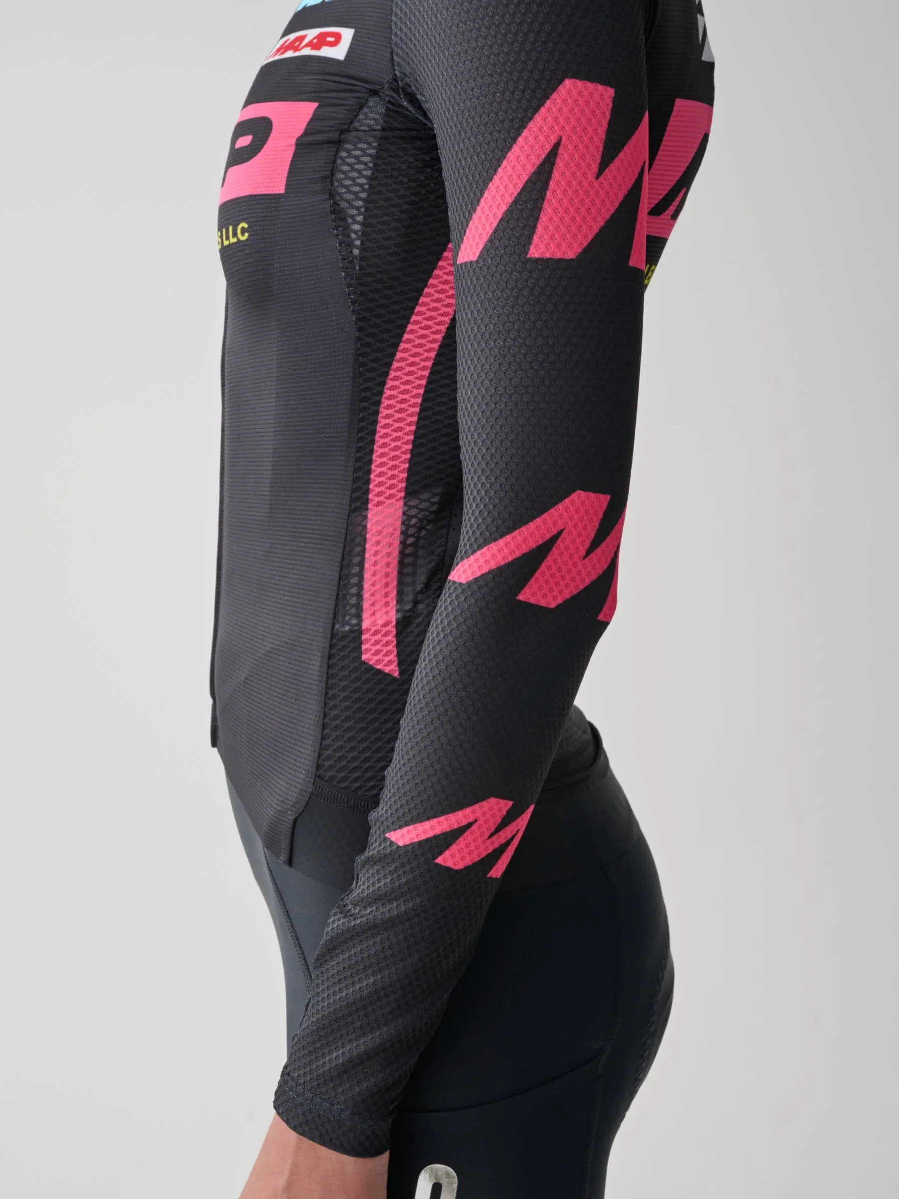 MAAP X BLEACH Pro Air LS Women Jersey - Black/Chrome - Image 5