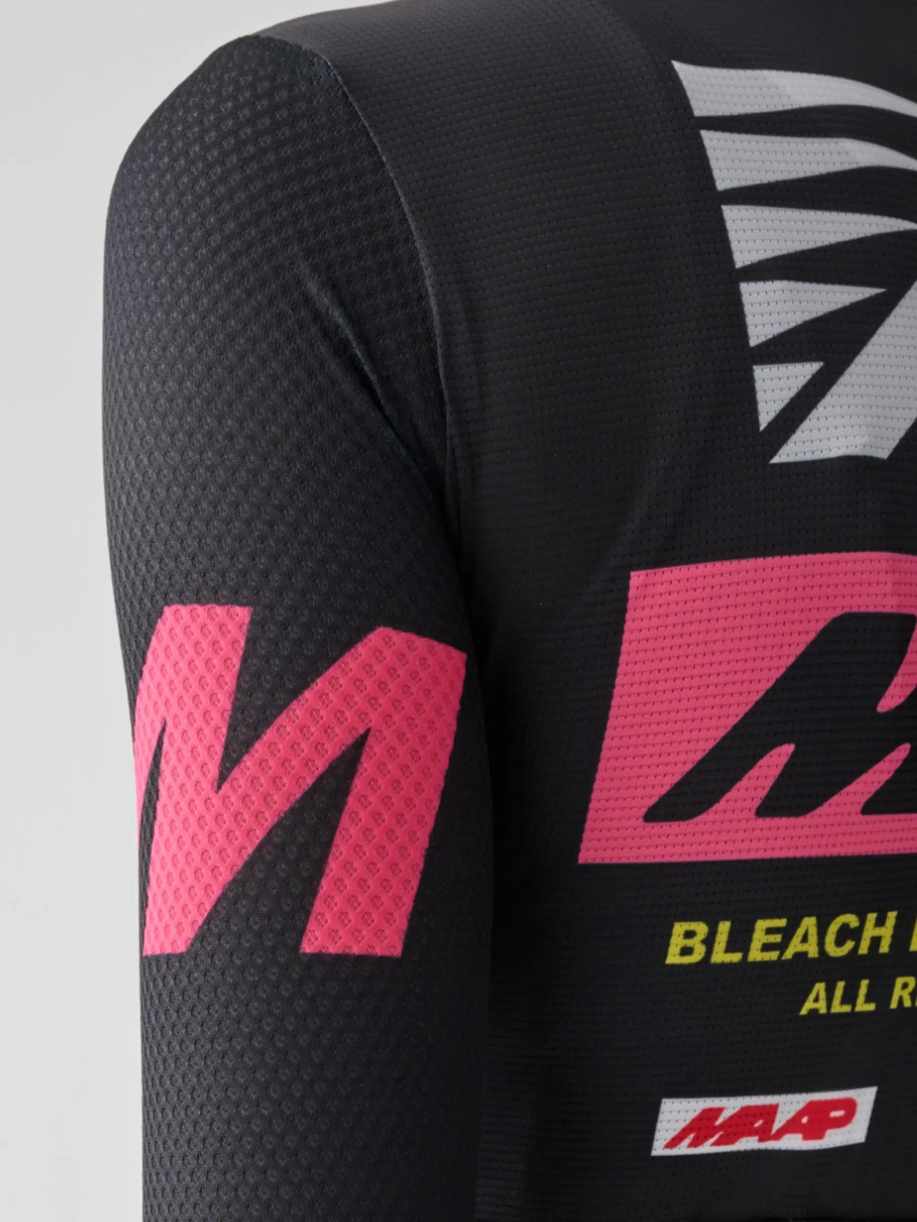 MAAP X BLEACH Pro Air LS Women Jersey - Black/Chrome - Image 9