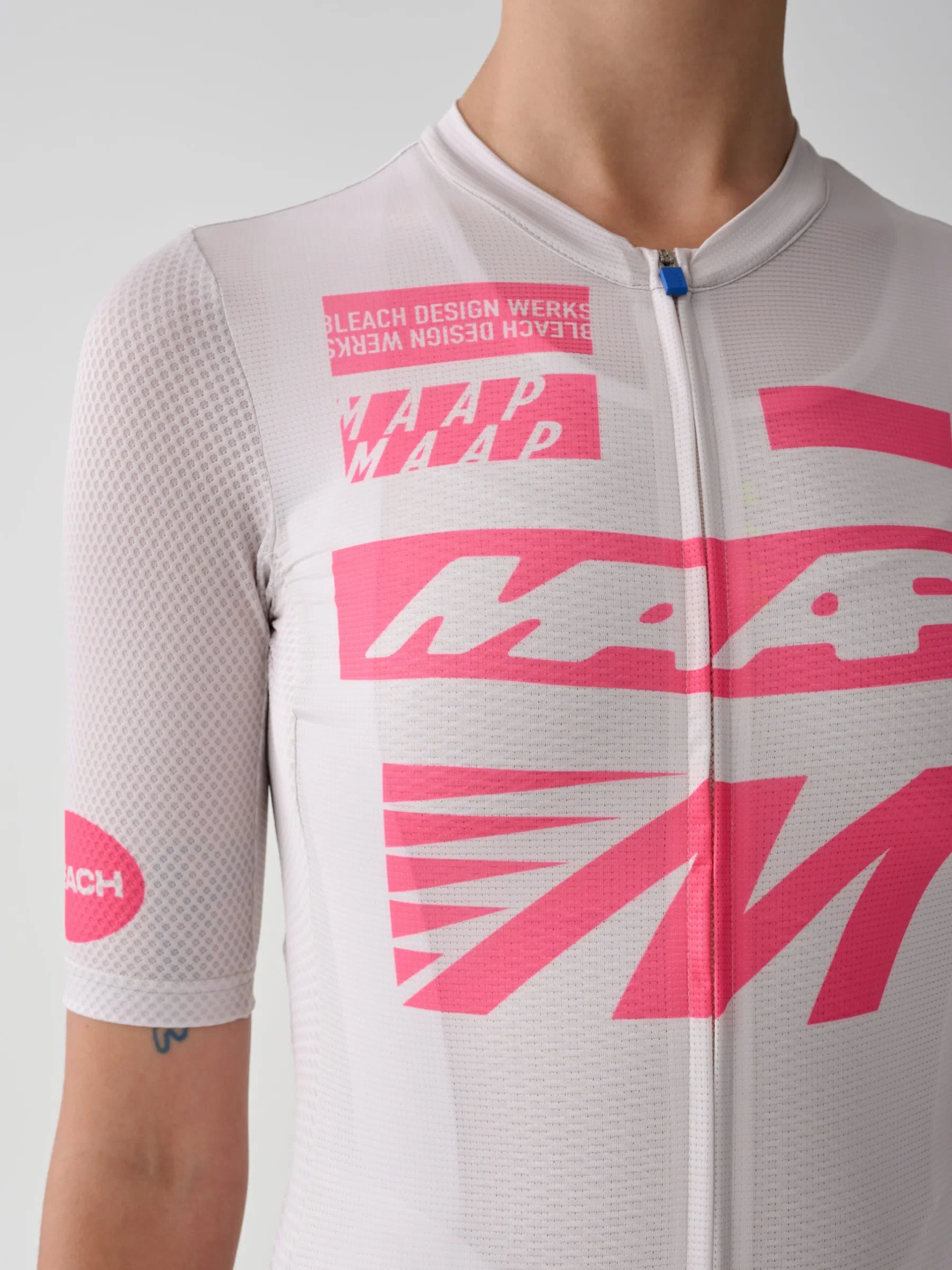MAAP X BLEACH Pro Air Women Jersey - White/Cream - Image 3