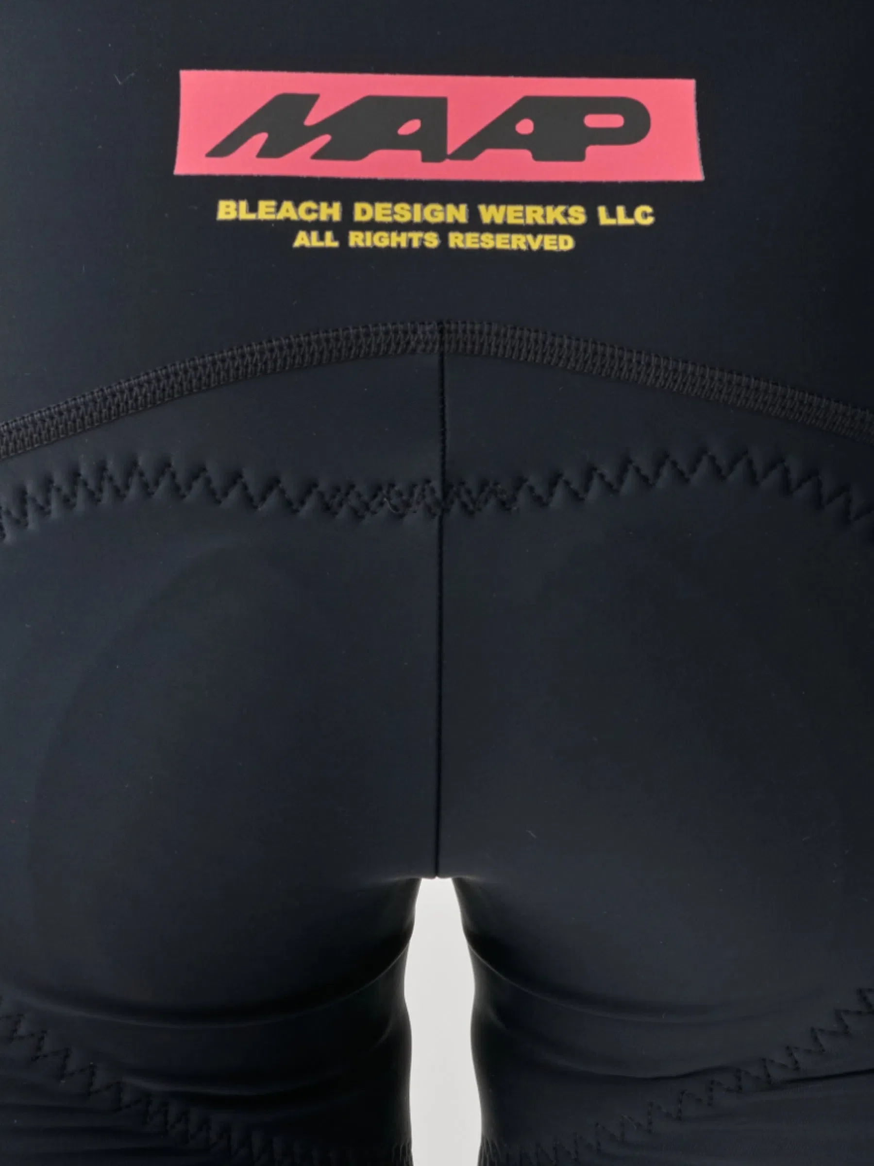 MAAP X BLEACH Team Bib Evo Cargo Shorts - Black/Chrome - Image 8