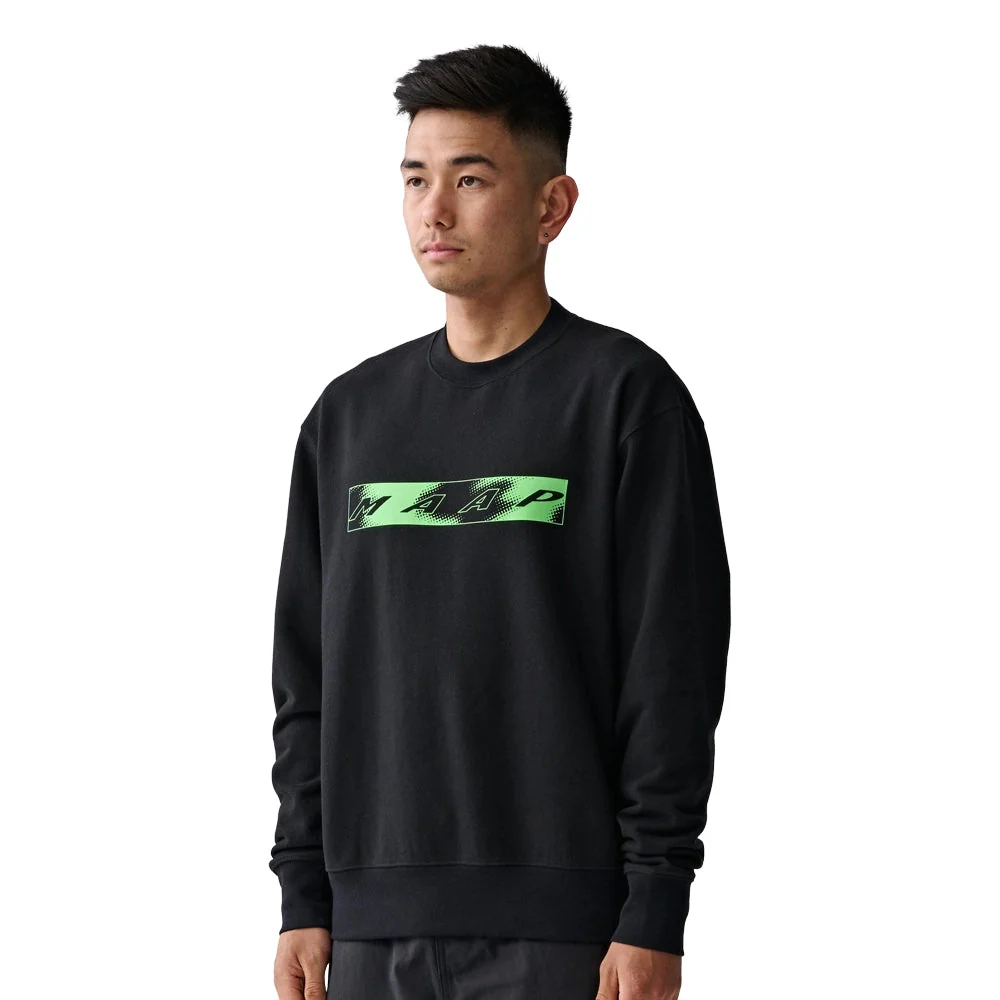 MAAP x Lifeplus Wahoo Team Crew Sweatshirt - Black - Image 2