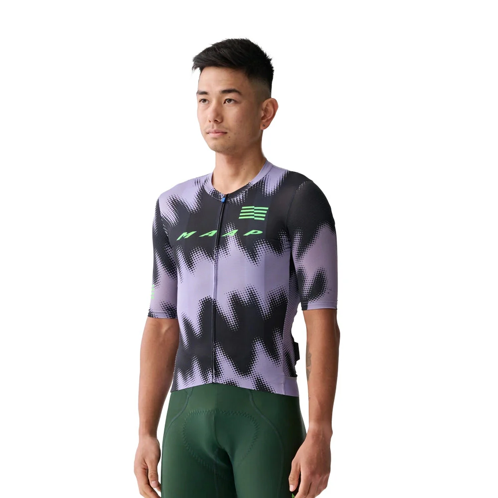 MAAP x Lifeplus Wahoo Team Pro Air Jersey 2.0 - Purple Ash/Black - Image 2