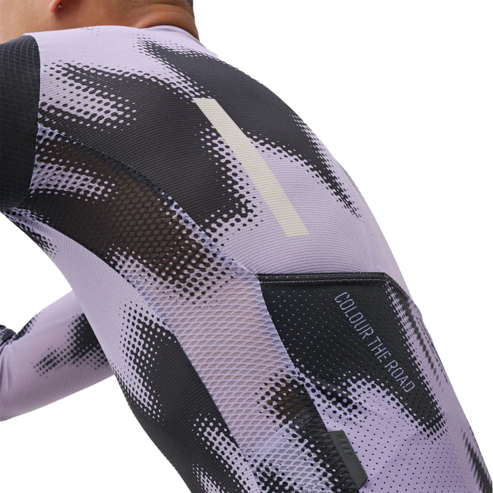 MAAP x Lifeplus Wahoo Team Pro Air LS Jersey 2.0 - Purple Ash/Black - Image 4