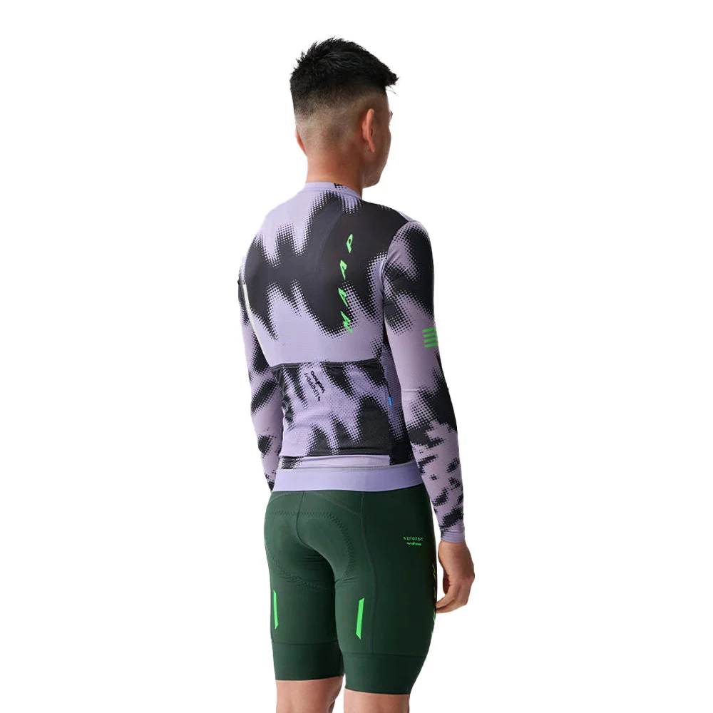 MAAP x Lifeplus Wahoo Team Pro Air LS Jersey 2.0 - Purple Ash/Black - Image 5