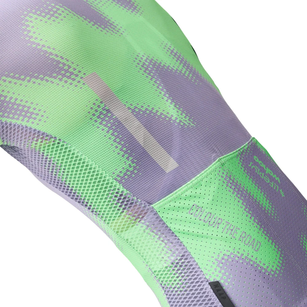 MAAP x Lifeplus Wahoo Team Pro Air LS Women Jersey 2.0 - Purple Ash/Aqua Green - Image 3