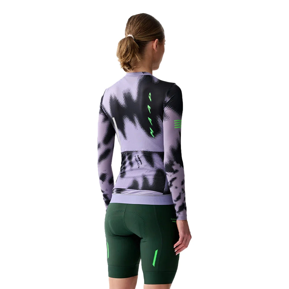 MAAP x Lifeplus Wahoo Team Pro Air LS Women Jersey 2.0 - Purple Ash/Black - Image 5