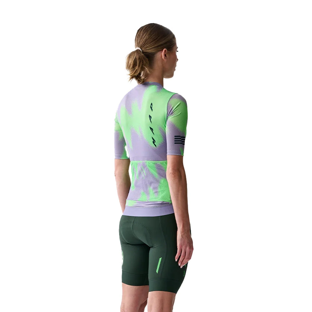 MAAP x Lifeplus Wahoo Team Pro Air Women Jersey 2.0 - Purple Ash/Aqua Green - Image 5