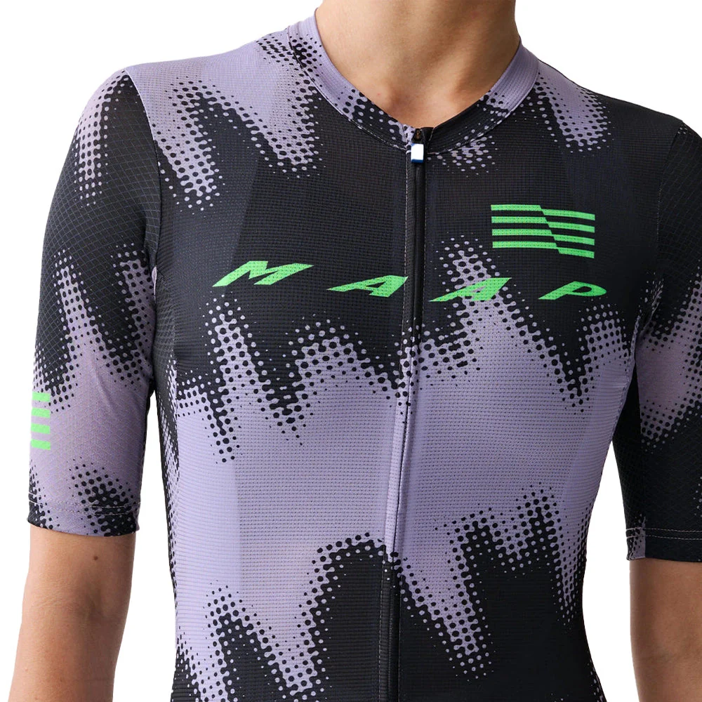 MAAP x Lifeplus Wahoo Team Pro Air Women Jersey 2.0 - Purple Ash/Black - Image 3