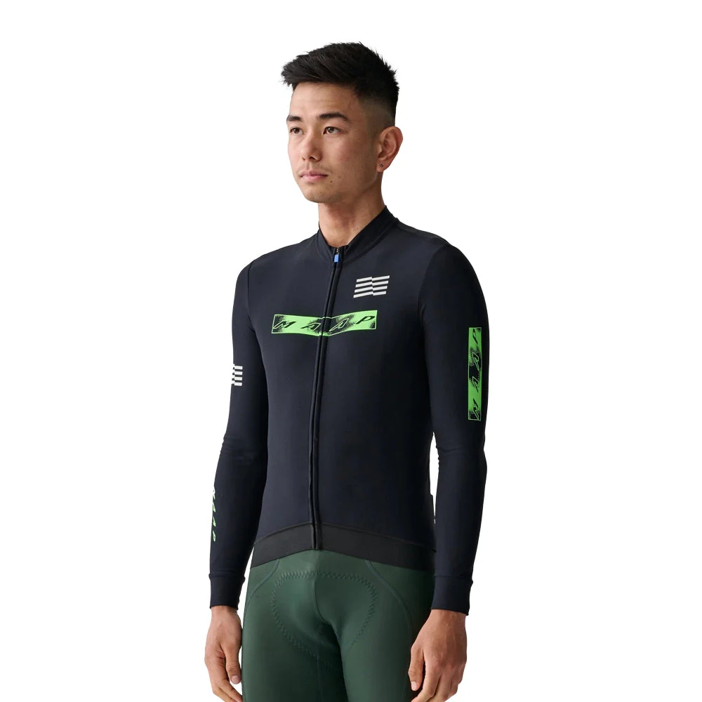 MAAP x Lifeplus Wahoo Team Thermal LS Jersey - Black - Image 2