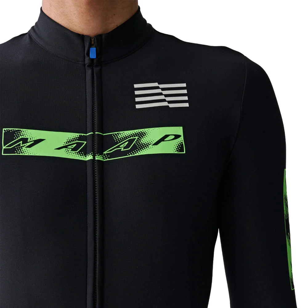 MAAP x Lifeplus Wahoo Team Thermal LS Jersey - Black - Image 3
