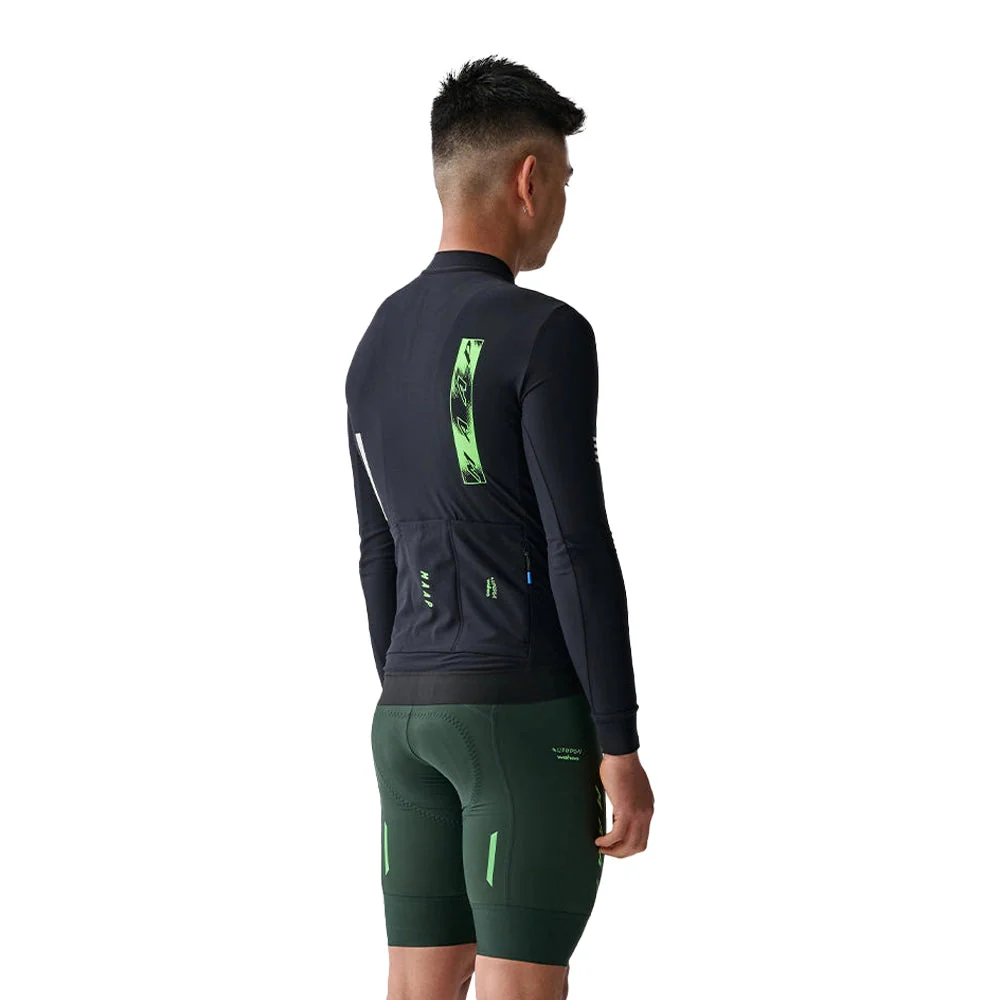 MAAP x Lifeplus Wahoo Team Thermal LS Jersey - Black - Image 5