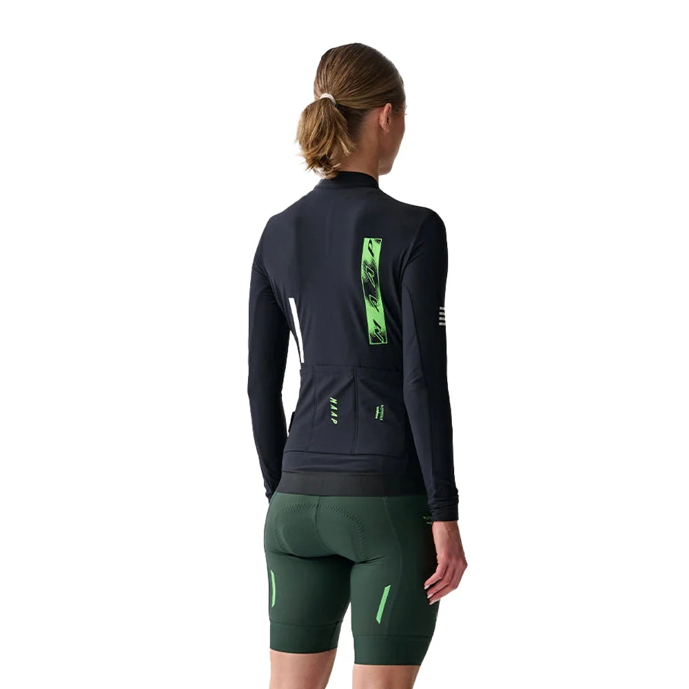 MAAP x Lifeplus Wahoo Team Women Thermal LS Jersey - Black - Image 5