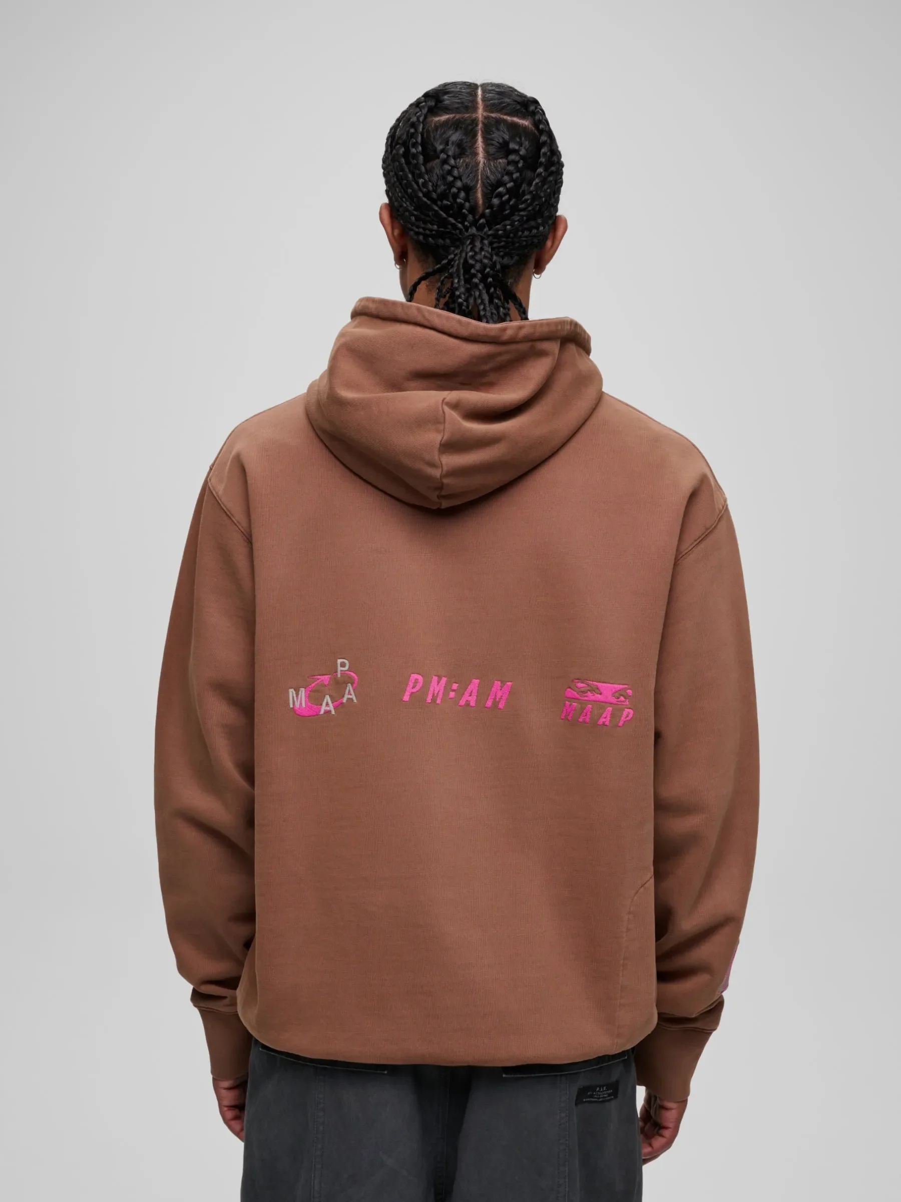 MAAP x PAM Casual Hoodie - Brown - Image 3