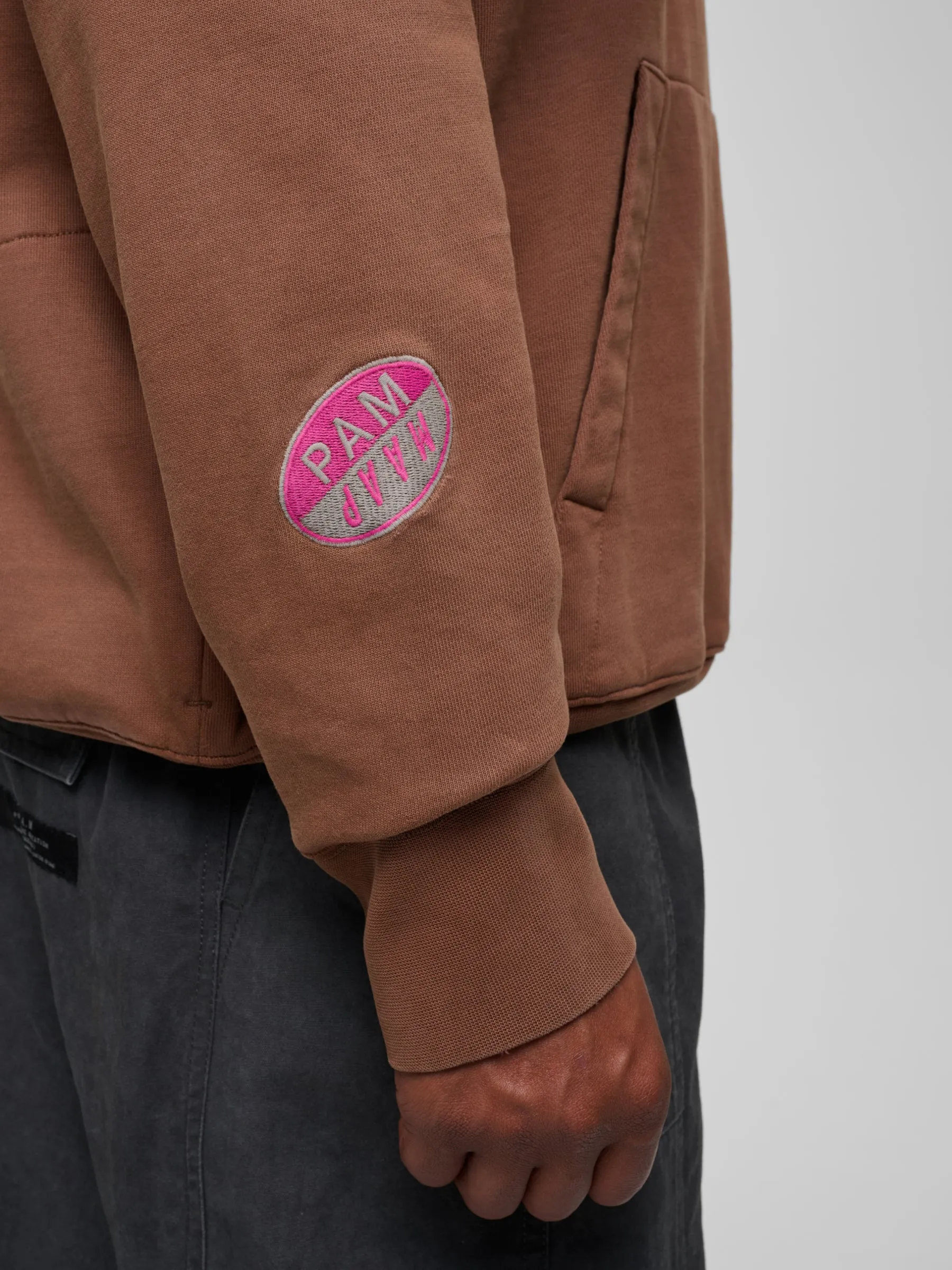 MAAP x PAM Casual Hoodie - Brown - Image 5