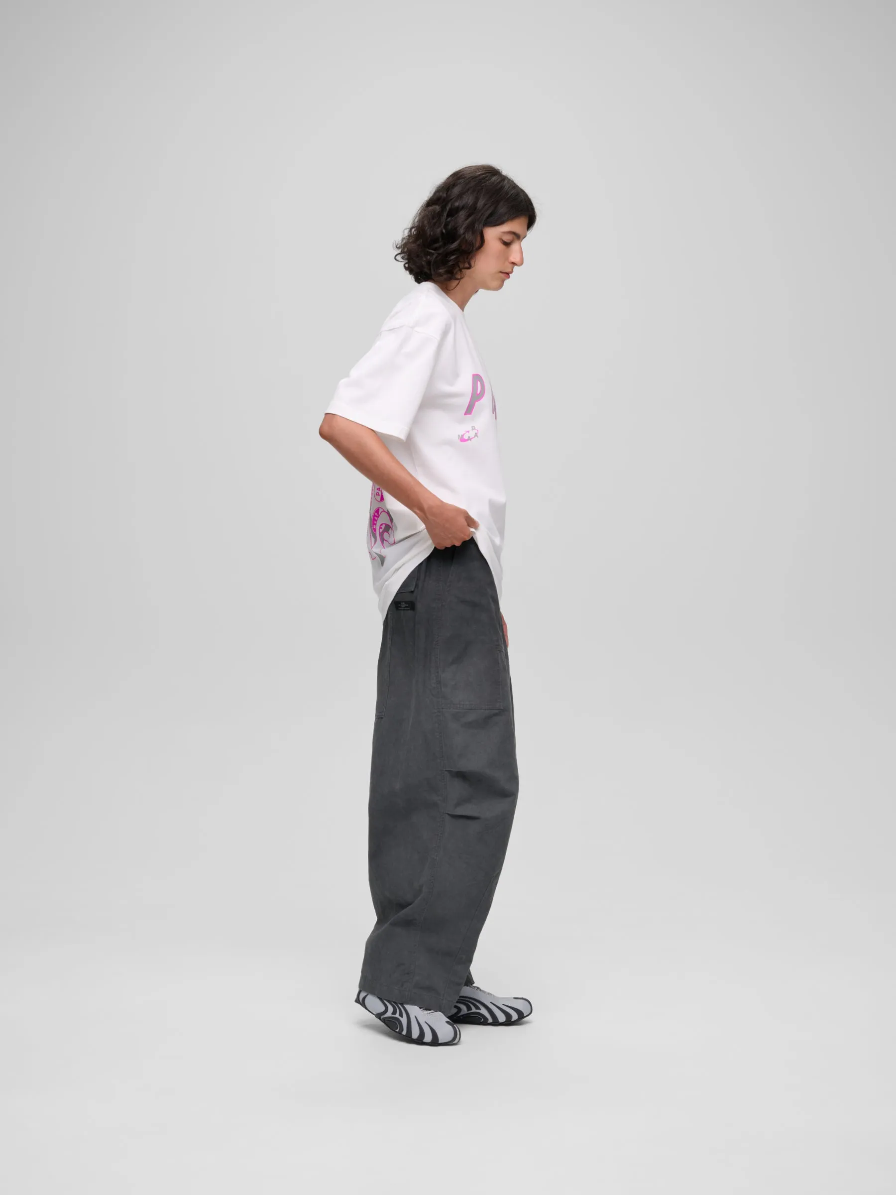 MAAP x PAM Casual Tee - White/Violet Cosmos - Image 6