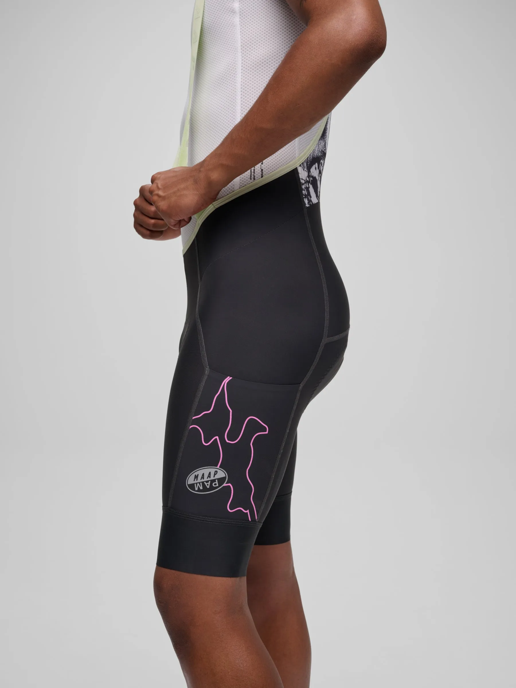 MAAP x PAM Team Bib Evo Cargo - Charcoal - Image 3