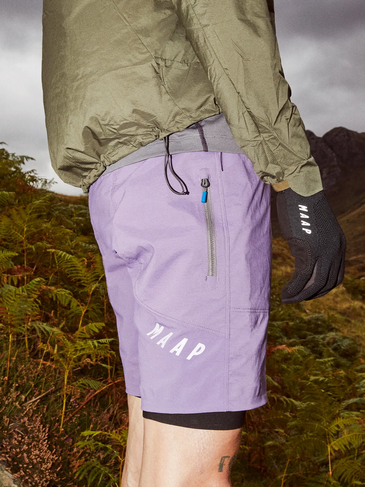 MAAP X10 ALT ROAD OVERSHORT - AGATE Purple - Image 4