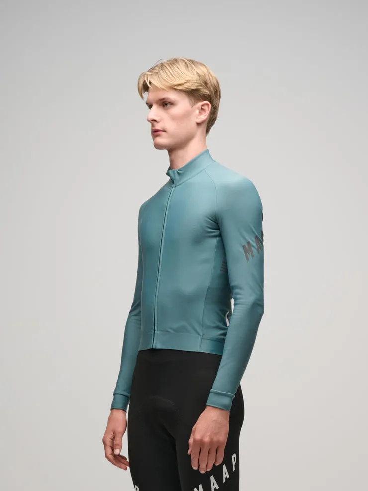 MAAP Y09 Aeon Winter Thermal Long Sleeve Jersey -  Atlantic - Image 2