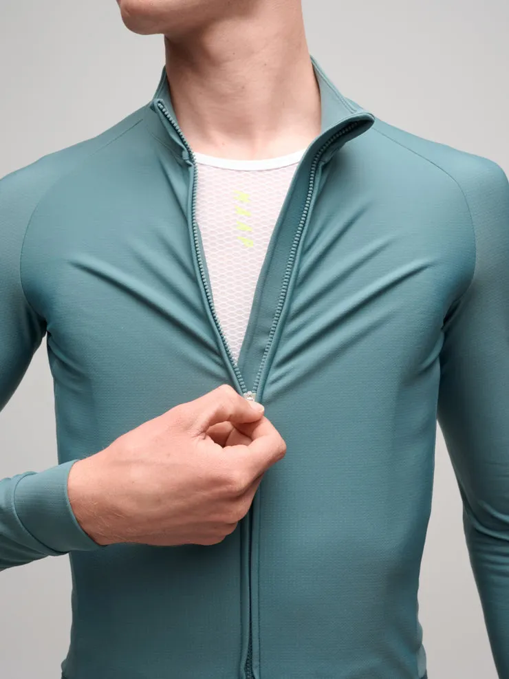 MAAP Y09 Aeon Winter Thermal Long Sleeve Jersey -  Atlantic - Image 3