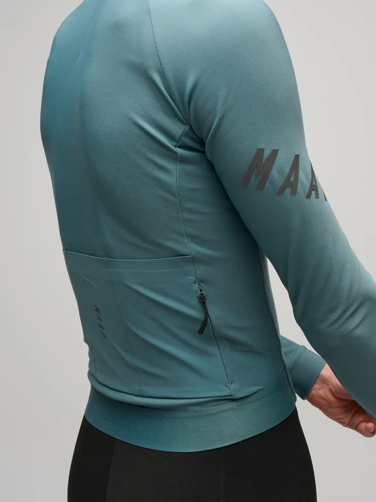 MAAP Y09 Aeon Winter Thermal Long Sleeve Jersey -  Atlantic - Image 4