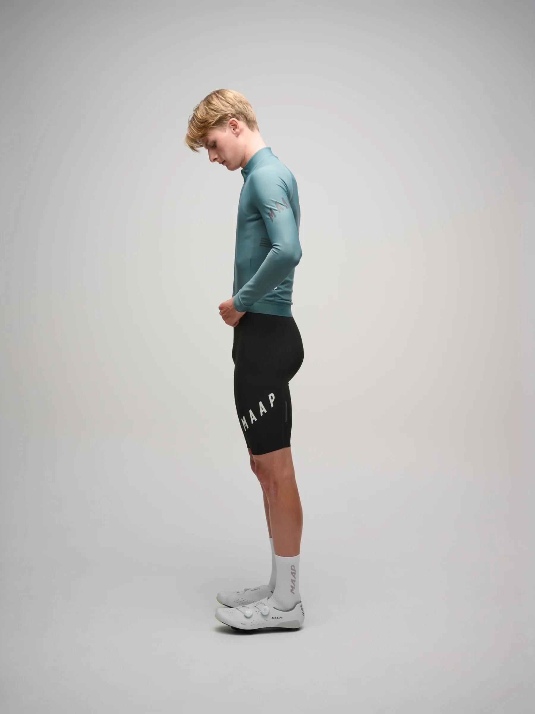 MAAP Y09 Aeon Winter Thermal Long Sleeve Jersey -  Atlantic - Image 5