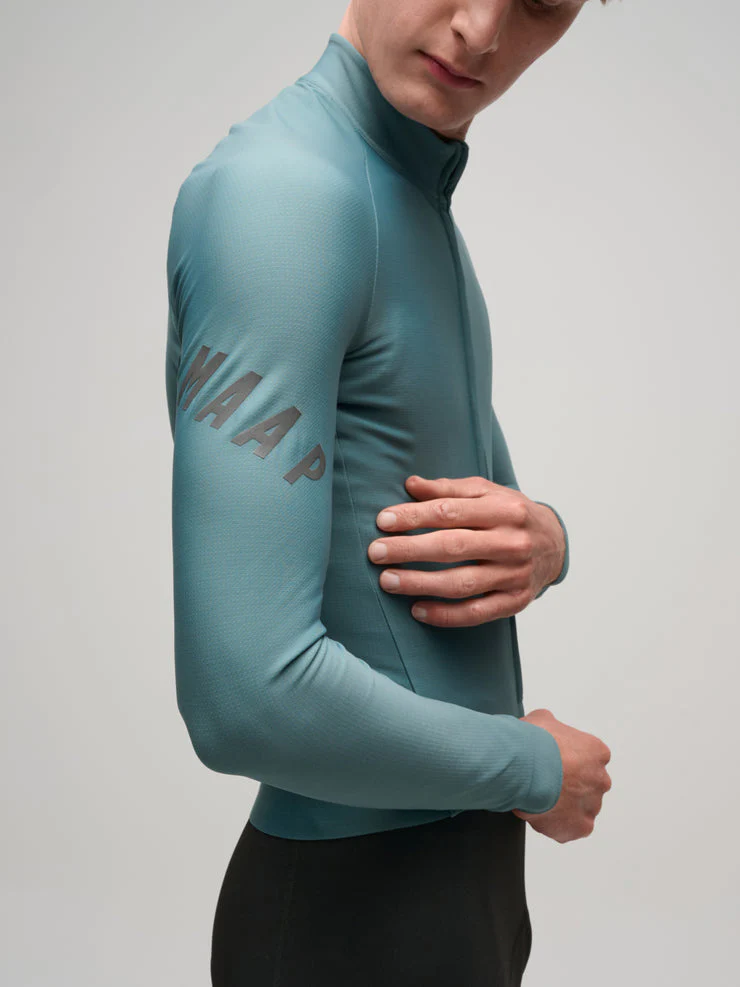 MAAP Y09 Aeon Winter Thermal Long Sleeve Jersey -  Atlantic - Image 6