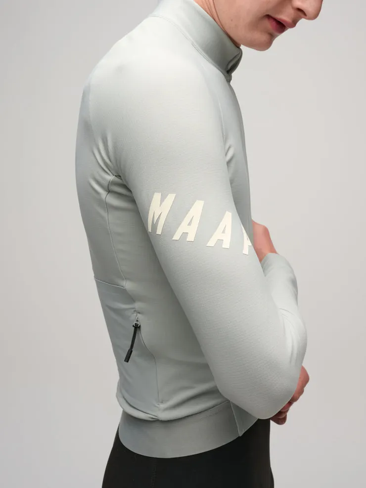 MAAP Y09 Aeon Winter Thermal Long Sleeve Jersey - GREYSTONE - Image 2
