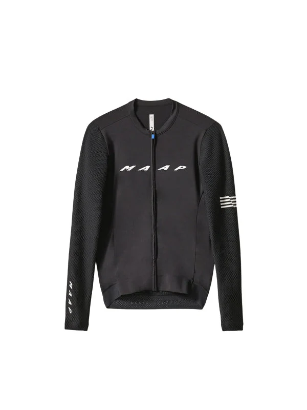 MAAP Evade Pro Base LS Jersey 2.0 - Black