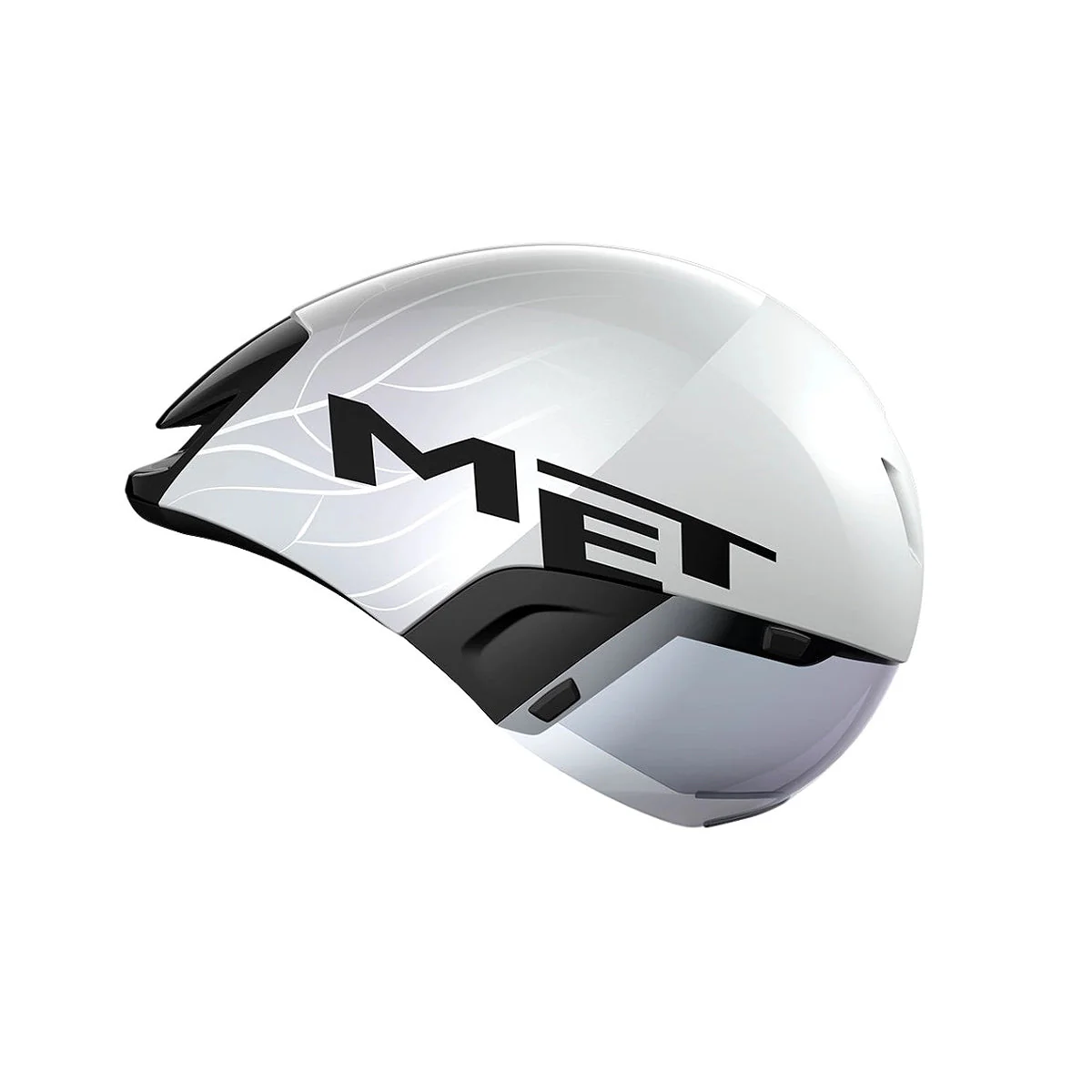 MET Codatronca Cycling Helmet - White - Image 3