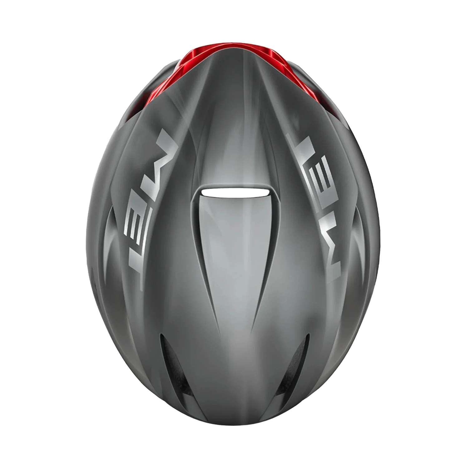MET Cycling Helmet Manta MIPS - Silver/Red - Image 4