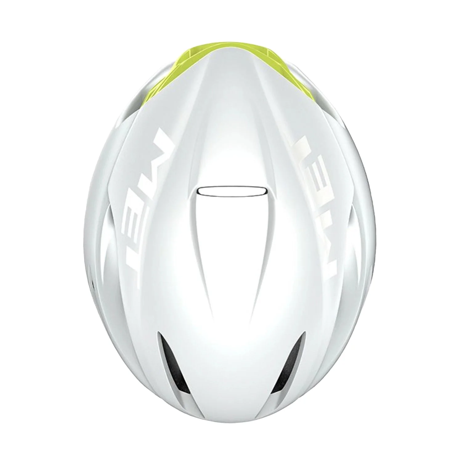 MET Cycling Helmet Manta MIPS - White/LIme Limited Edition - Image 3