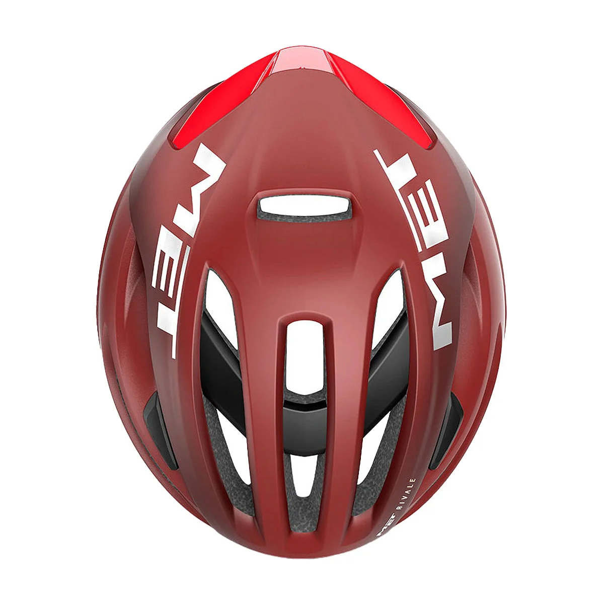 MET Rivale MIPS Cycling Helmet - Red Matt - Image 4