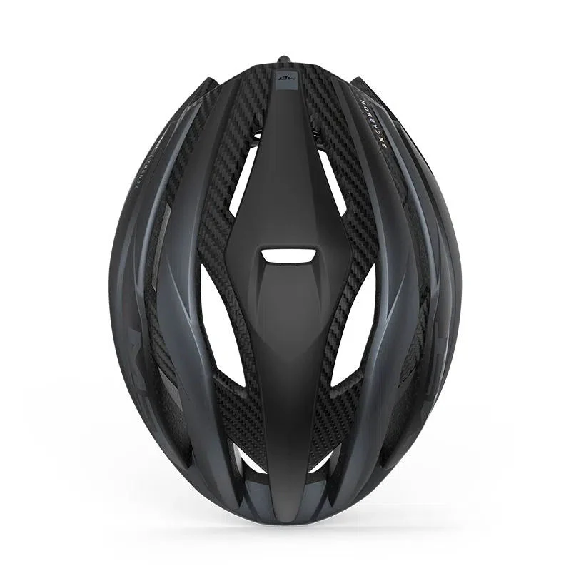MET Trenta 3K Carbon MIPS Cycling Helmet - Black Matt - Image 3