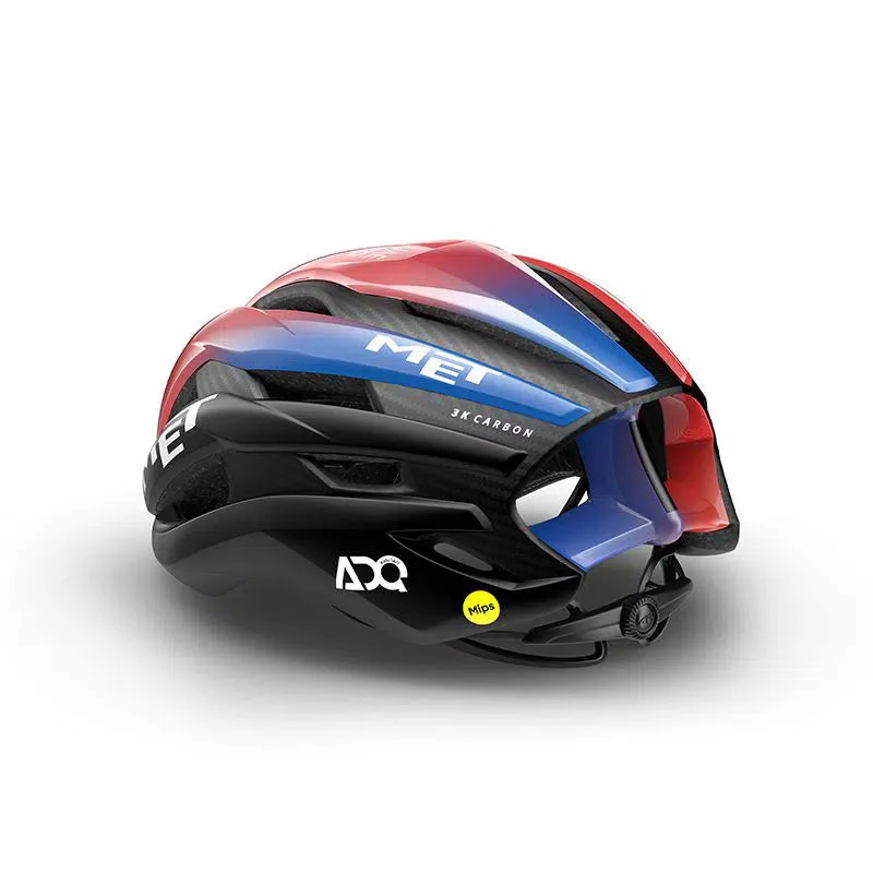 MET Trenta 3K Carbon MIPS Cycling Helmet - UAE TEAM ADQ EDITION 2024 - Image 2