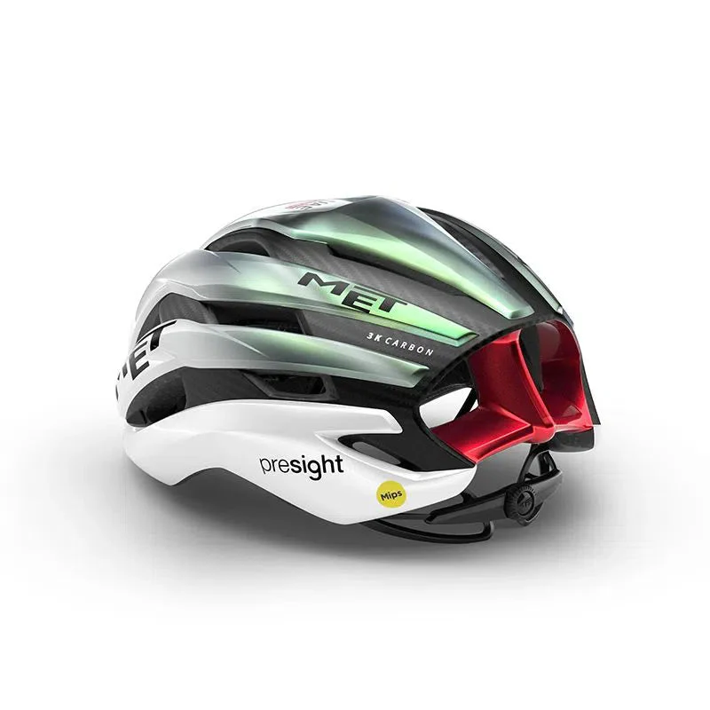 MET Trenta 3K Carbon MIPS Cycling Helmet - UAE TEAM EMIRATES EDITION 2024 - Image 2