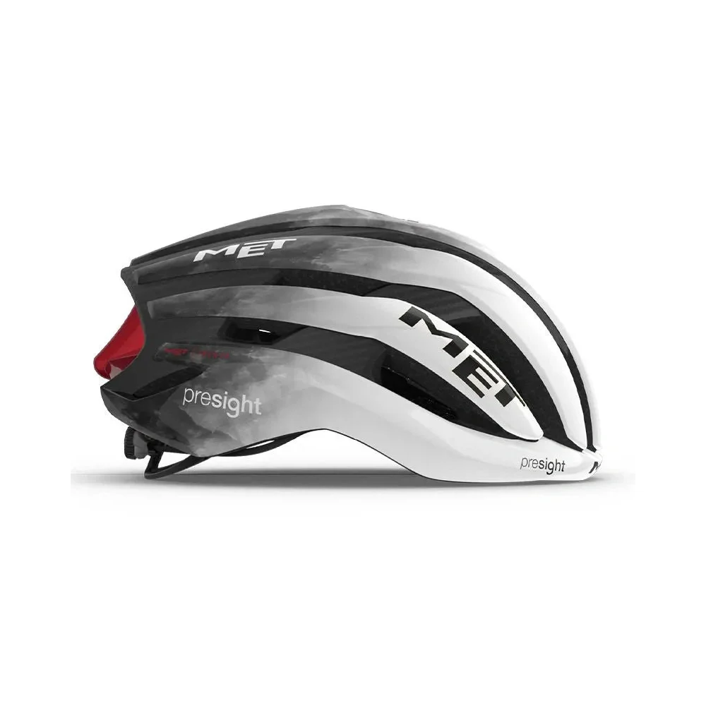 MET Trenta 3K Carbon MIPS Cycling Helmet - Emirates Edition 2025 White/Black - Image 2
