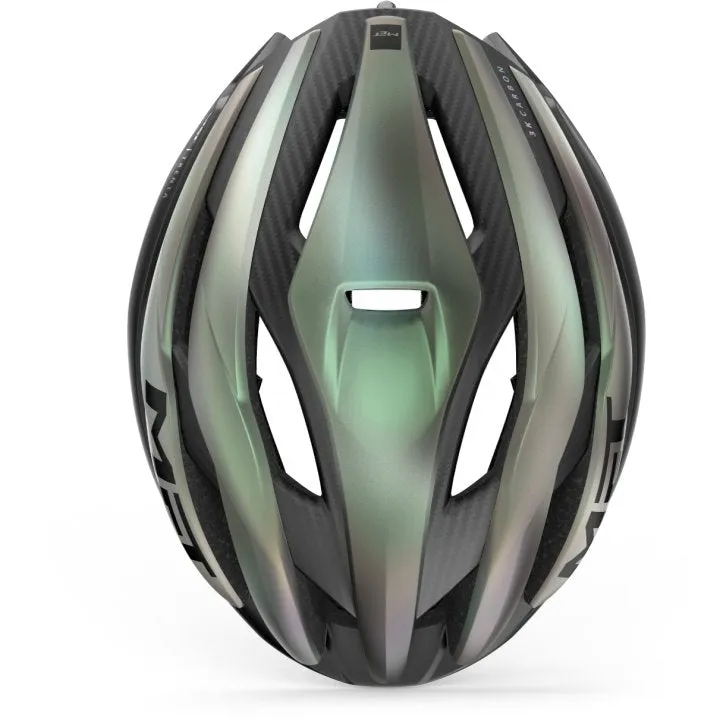 MET Trenta 3K Carbon MIPS Cycling Helmet - Motion Blur Matt - Image 4