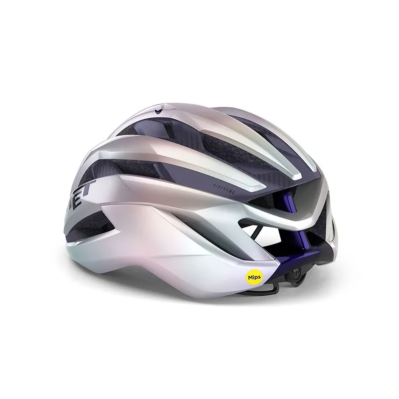 MET Trenta 3K Carbon MIPS Pogacar Limited Edition 2026 Cycling Helmet - Reflective - Image 3