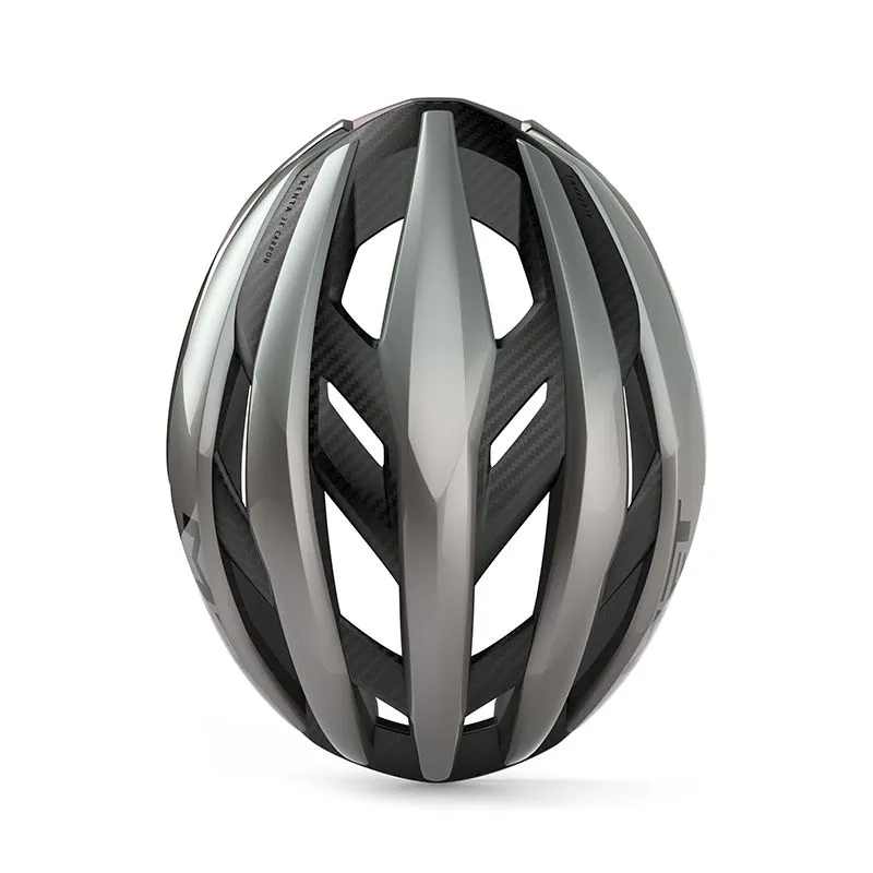 MET TRENTA 3K MIPSAIR CYCLING HELMET - OPAL GREY CARBON - Image 4
