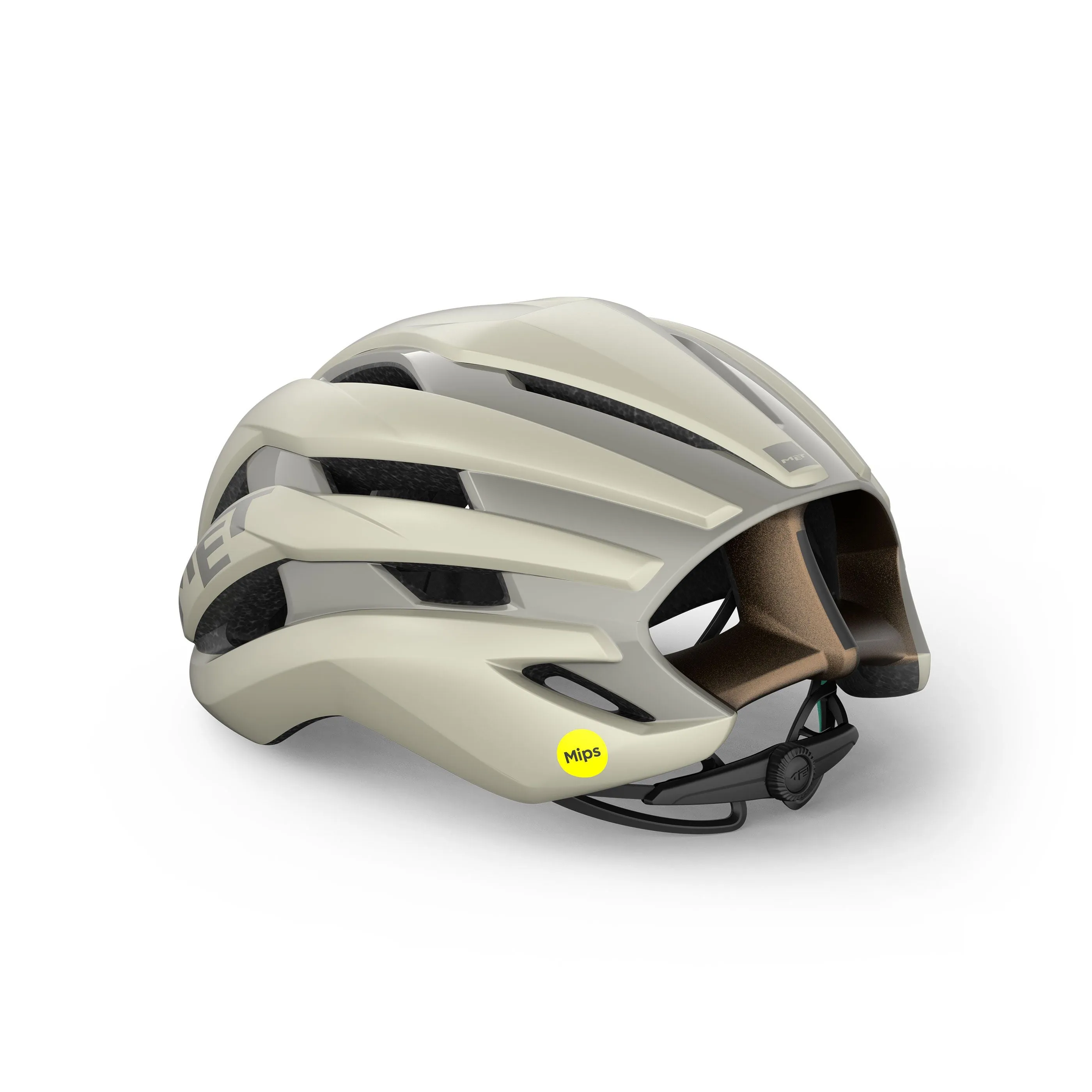 MET Trenta MIPS Cycling Helmet - Beige Grey - Image 2