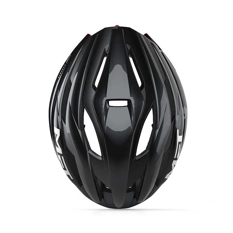 MET TRENTA MIPS CYCLING HELMET - Black/Red Glossy - Image 3