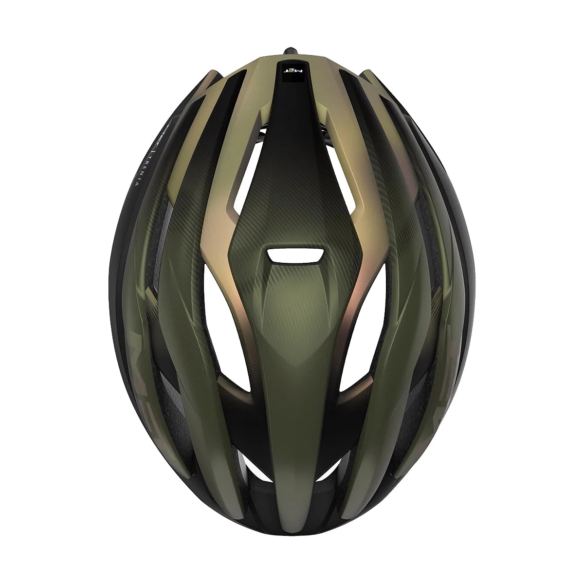 MET Trenta MIPS Cycling Helmet - Iridiscent Green - Image 4