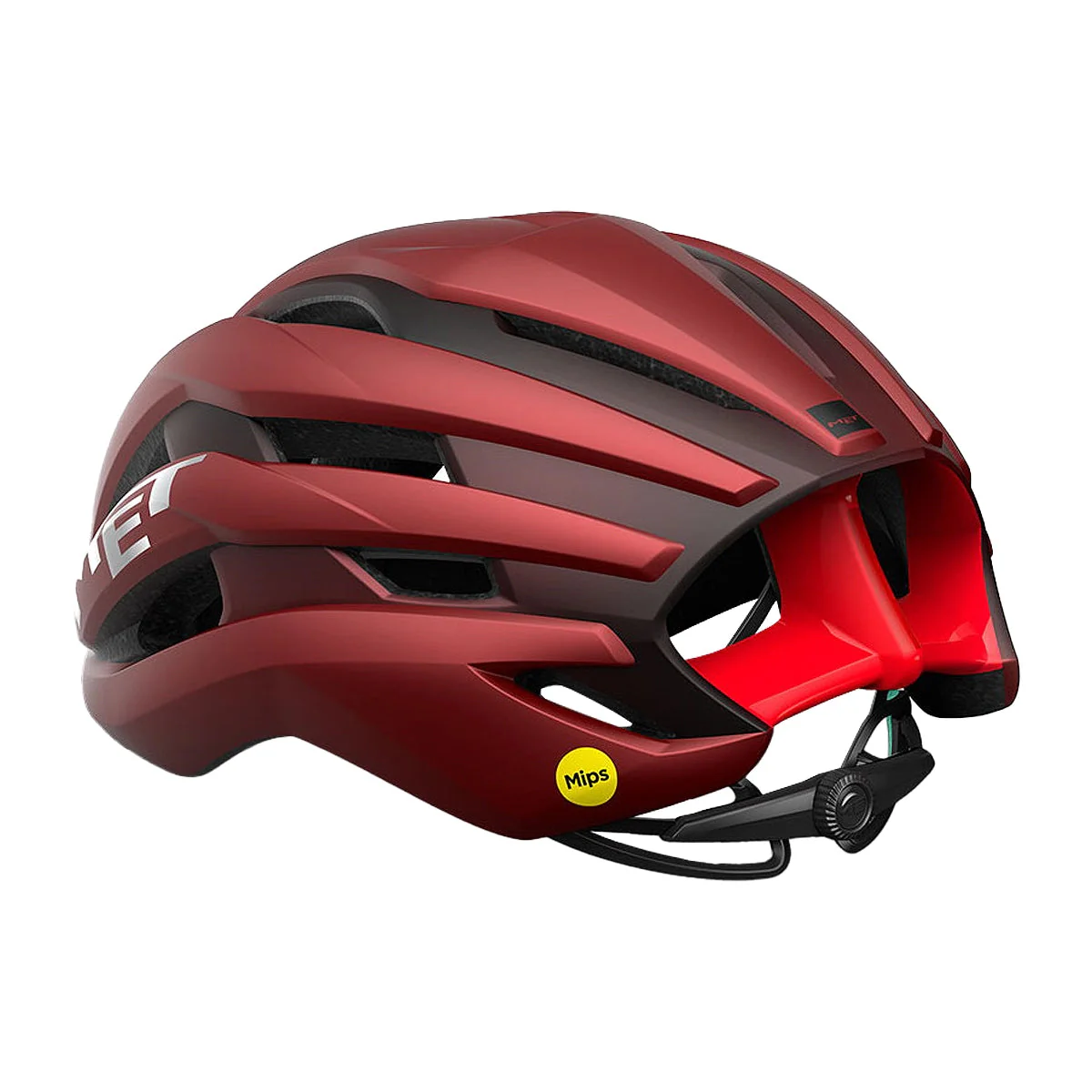 MET Trenta MIPS Cycling Helmet - Red Matt - Image 3