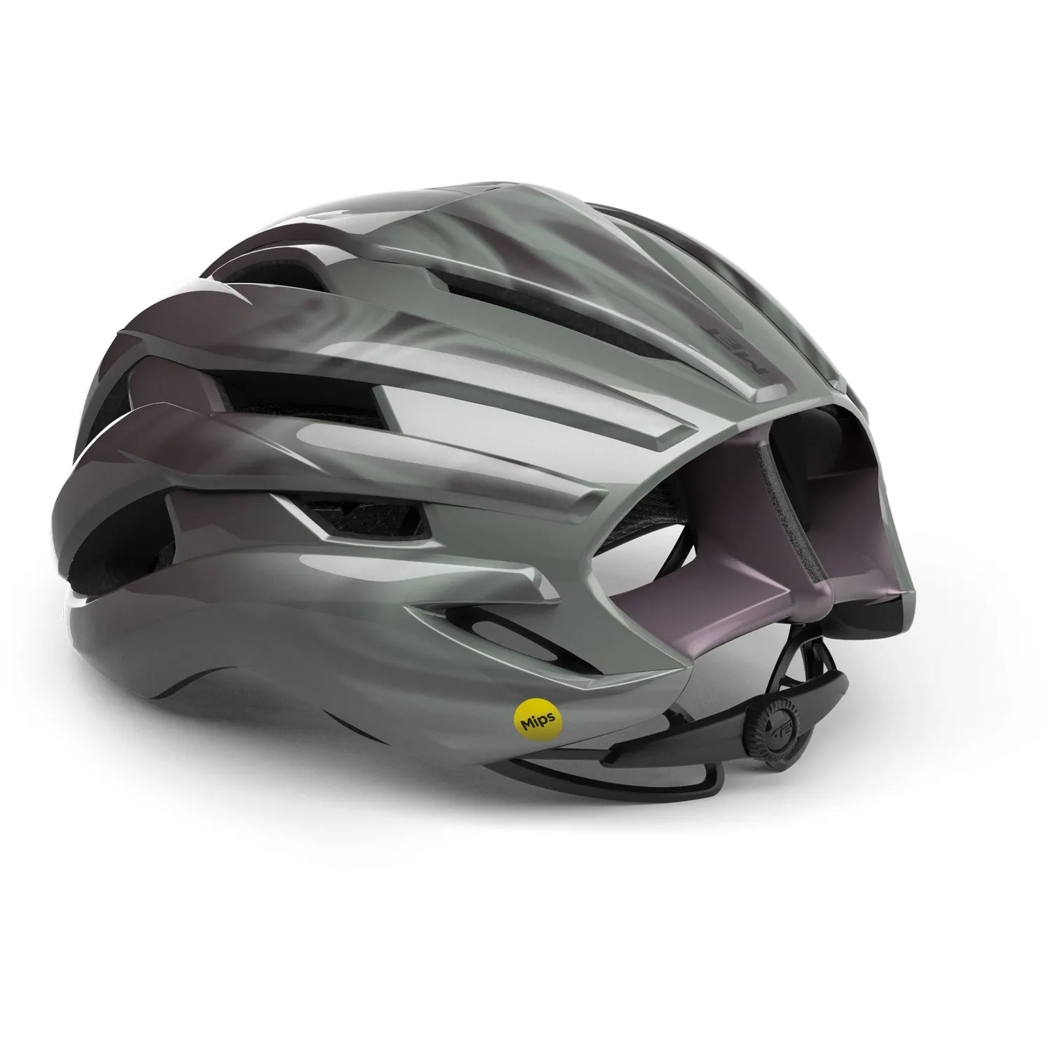 MET Trenta Mips Cycling Helmet - Opal Grey Glossy - Image 3