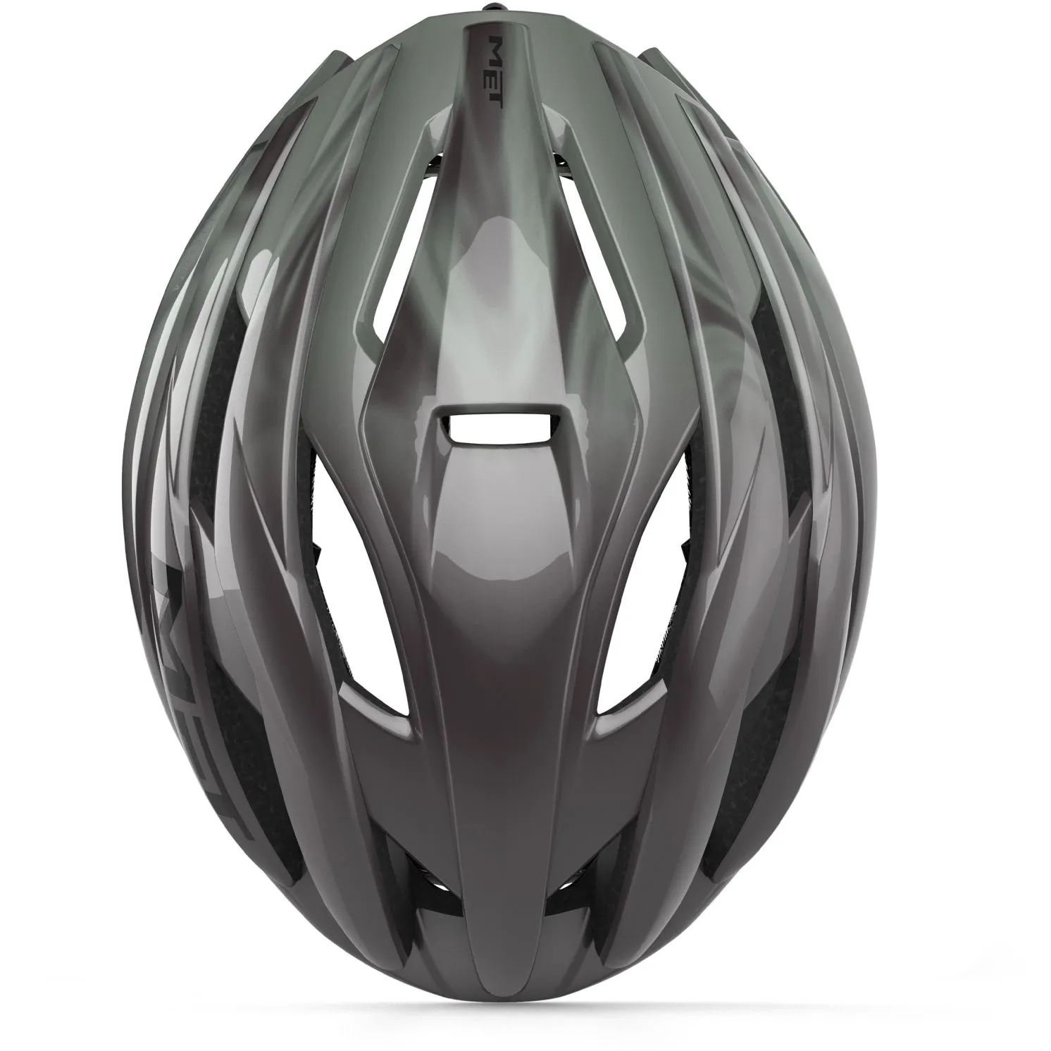 MET Trenta Mips Cycling Helmet - Opal Grey Glossy - Image 4