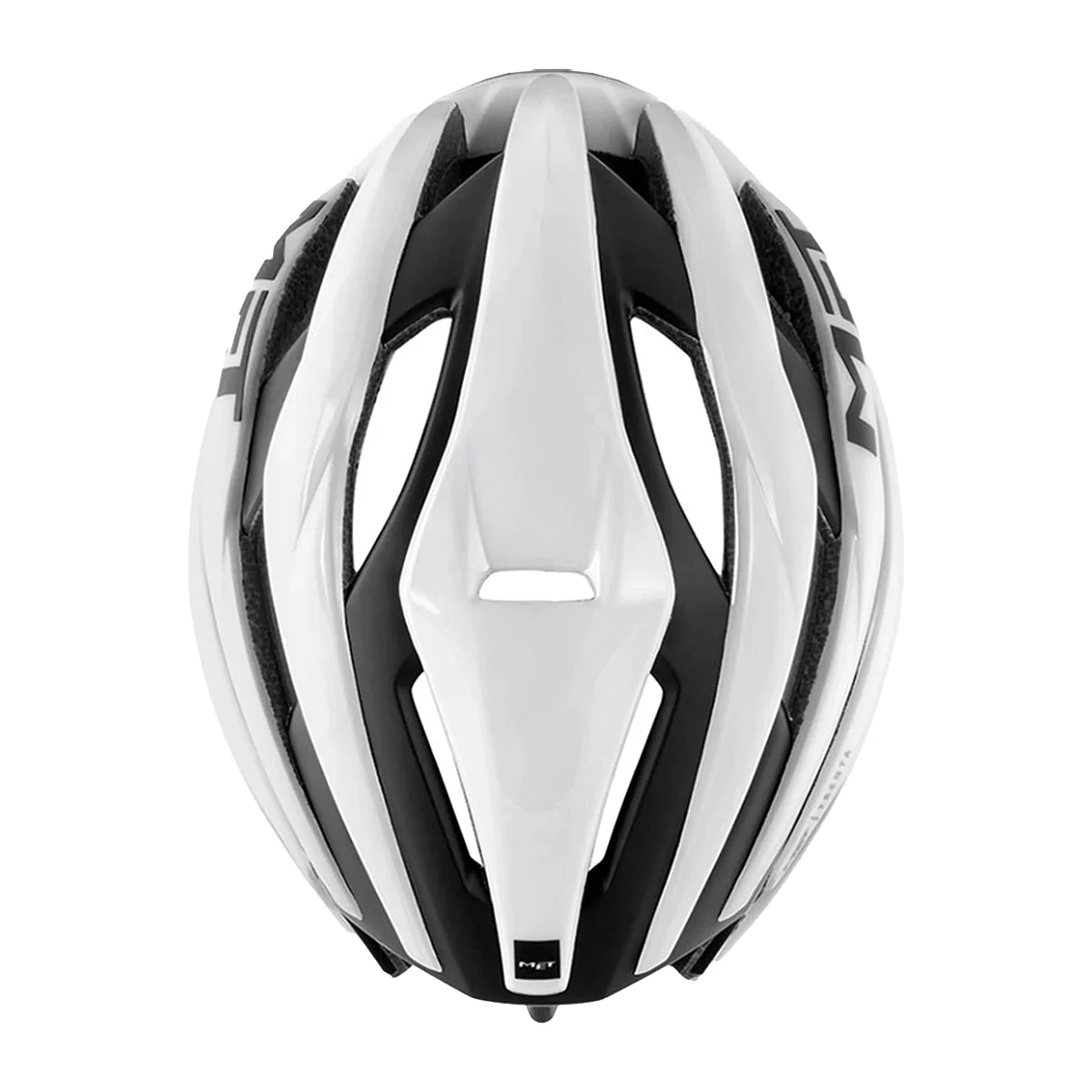 MET Trenta MIPS Cycling Helmet - White Glossy/Black Matt - Image 4
